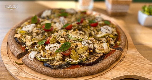 Restaurante Saudável - pizza da Equilíbrio