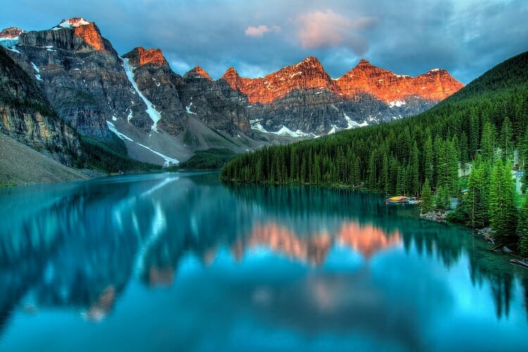 Lago Moraine | Lugares Lindos para Viajar no Brasil e no Mundo 