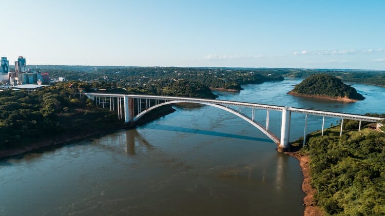 Ponte do Paraguai - Imagem panorâmica - Abertura da Ponte da Amizade? Entenda as últimas notícias!