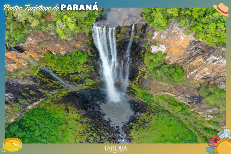Pontos Turísticos do Paraná cachoeira em Ponta Grossa