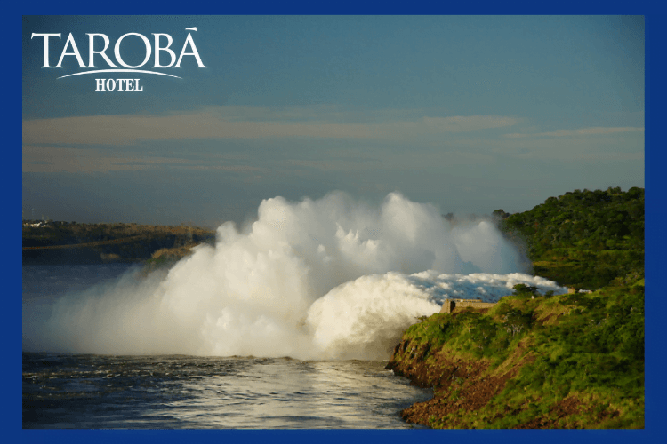 Água em grande quantidade na Itaipu. Você conhece a Usina Hidrelétrica Itaipu de Foz do Iguaçu?