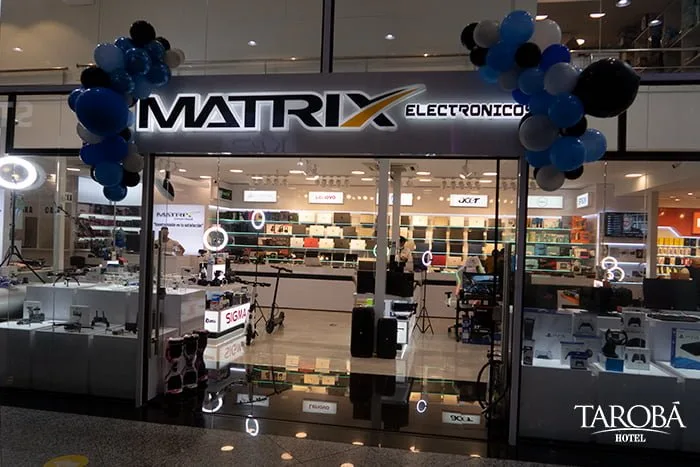 Loja Matrix na galeria do Paraguai.