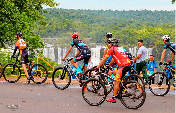 Cicloturismo nas Cataratas do Iguaçu