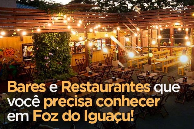 Bares e restaurantes em Foz do Iguaçu