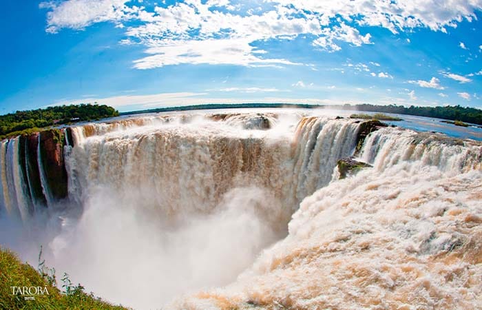 Garganta do Diabo - Vista do lado argentino 