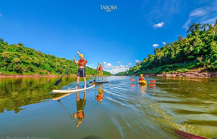 Passeio de Caiaque no rio Iguaçu