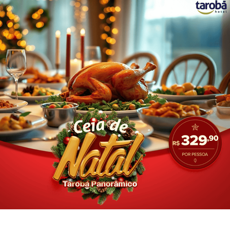 Ceia de Natal no Tarobá Panorâmico