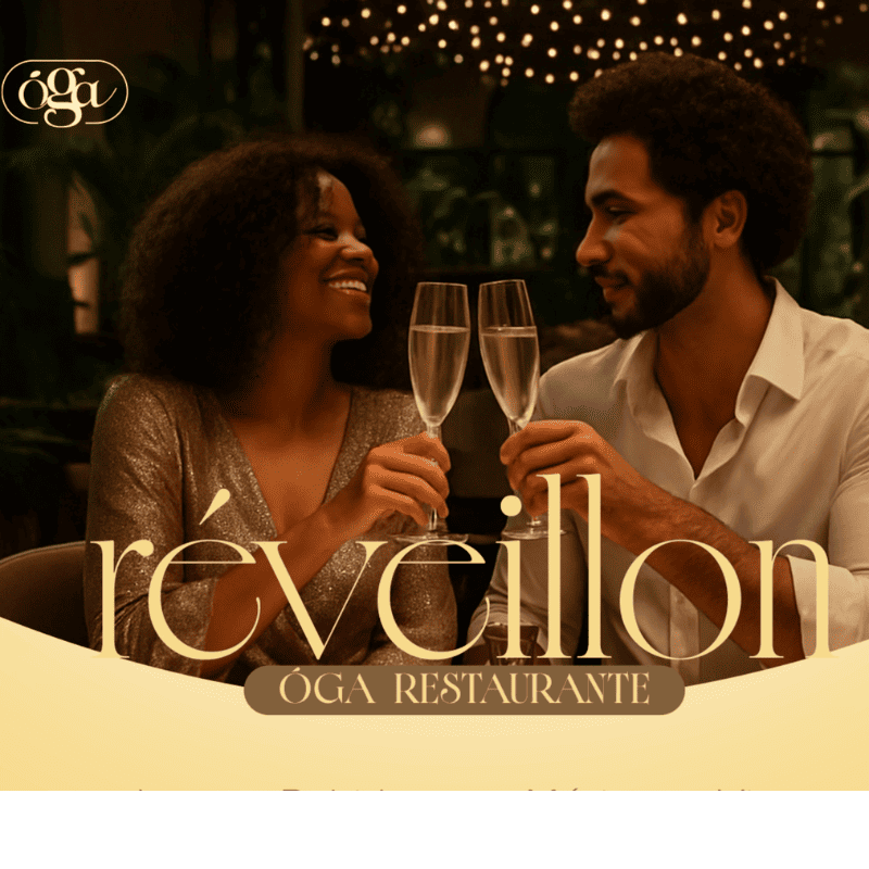 Ceia de Reveillón no ÓGA Restaurante