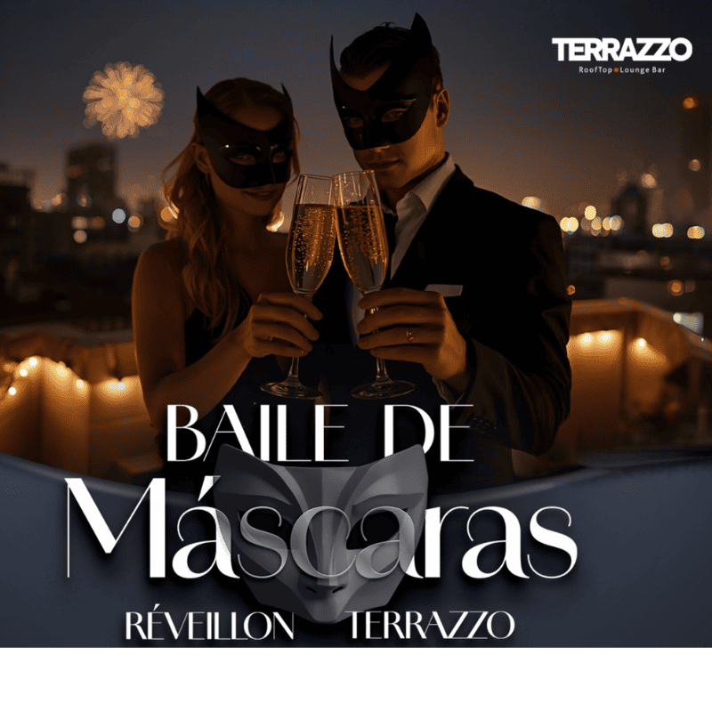 Baile de Máscaras no Terrazzo Tarobá