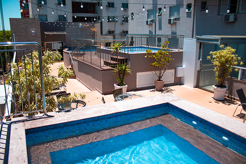 Hotel com piscina em Foz fo Iguaçu